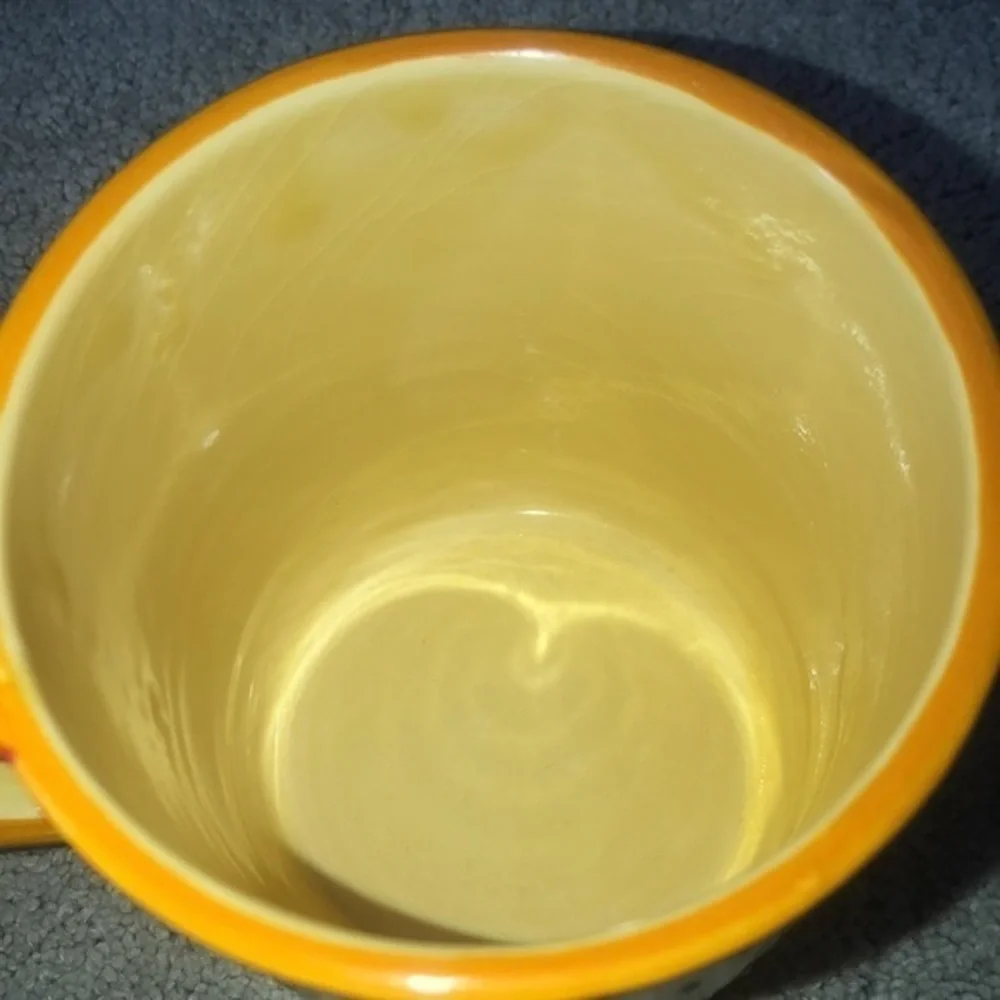 Pier 1 Imports Antique Soleil Hand‎ Painted Coffee Mug